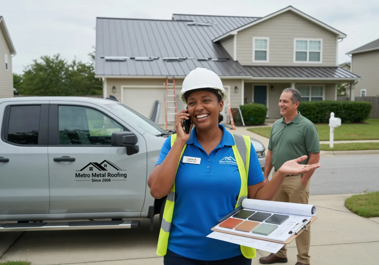 Storm Damage Metal Roof Repair in Lamona, WA